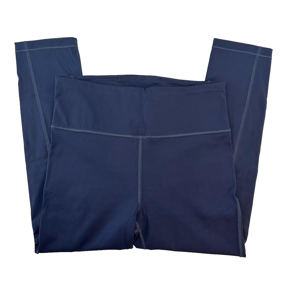 ATHLETA Ultimate Stash Pocket Capri Leggings • Small • navy blue • yoga - Picture 3 of 9